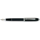 Pens & Writing InstrumentsPens (Metal)CrossCross Townsend Black Lacquer / Rhodium Plated Appointments Fountain Pen