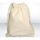 Green & Good Draw String cotton pouch / bags, Large