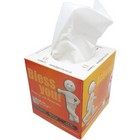 Box Of 100 2-ply White Tissues In Printed Box