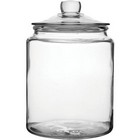 Glass cookie jar 250mm high, bulk packed in 6's