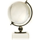 Rotating globe trophy