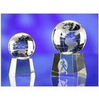 Globe On Base 80mmdia
