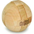 Puzzle Ball In Wood. Round Ball Shape Wood Desk Top Puzzle. Size: 2.5 Inch. Packed In Gift Box. Can Be Printed Or Laser Engraved.