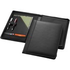 Harvard A4 Leather Zipper Portfolio