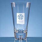 18cm Handmade Tapered Bubble Base Vase