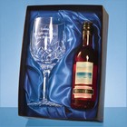 Blenheim Single Goblet Gift Set with a 18.7cl Bottle of Rose Wine