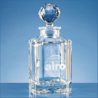 0.80ltr Crystal Square Spirit Decanter
