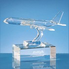 20.5cm Optical Crystal Plane Award