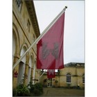 Angled Wall Flag Pole