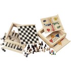 WoodGame 5-in-1 game set