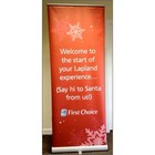 Medium Grey Backed PVC Roller Banner