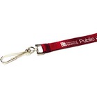 1.5cm Flat Polyester lanyards