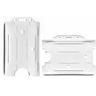 Open Face Rigid Card Holder