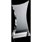 Large Crystal Curved Waist Award