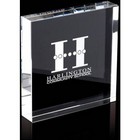 60mm Optical Crystal Square Paperweight