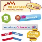 Stickers laminated up to75cm Square