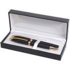 The Midas Set - Ballad Gold ball pen and roller ball in a Deluxe box