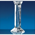 20cm Lead Crystal Padova Candlestick Holder