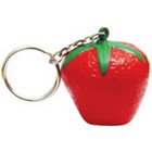 Stress Strawberry Keyring