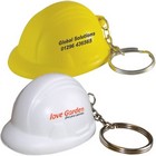 Stress Hard Hat Keyring