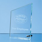 16cm X 10cm X 1cm Jade Glass Peak