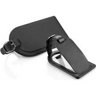 Black Belluno Large Luggage Tag With Security Flap