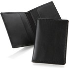 Black Hampton Leather Card Wallet