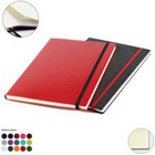 A4 Case Bound Notebook With Elastic Strap