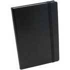 A5 Case Bound Notebook With Elastic Strap
