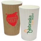 Rippled Simplicity Paper Cup (16oz/455ml)