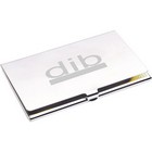 City Business Card Case - Nickel Plated