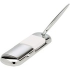 City Silver Plated Desk Tidy Organizer