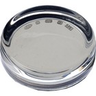 Sterling Silver Glass Paperweight