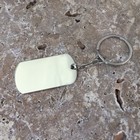 Dog Tag Id Tag Keyring