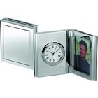 Folding Desk Clock & Photo Frame