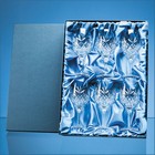 6pc 280ml Blenheim Lead Crystal Full Cut Goblet Gift Set