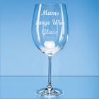 850ml 'grande Vino' Full Bottle Of Wine Glass