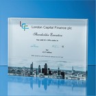 15cm X 20cm Optical Crystal Rectangle  H Or V