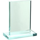 Medium jade green trophy block