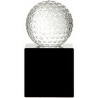 Fixed Golf Ball Trophy on Clear Base