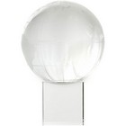 100mm Crystal Whitefire Globe on Base