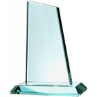 Medium jade green peak trophy