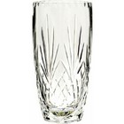 Cut crystal vase
