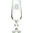Crystal flute glass