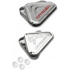 Triangular Click Clack Tin