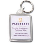 Passport Acrylic Keyring With Printed Insert