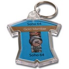 Sports Kit Acrylic Keyring With Printed Insert