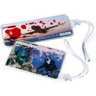 Aqua Luggage Tag