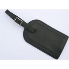 Deluxe Luggage Tag In Full Grained Chelsea Leather.