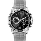 Silver chronograph watch